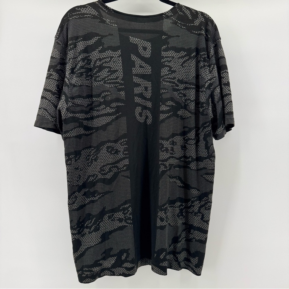 Lululemon Metal Vent Breathe Short Sleeve camouflage “PARIS” top szXXL